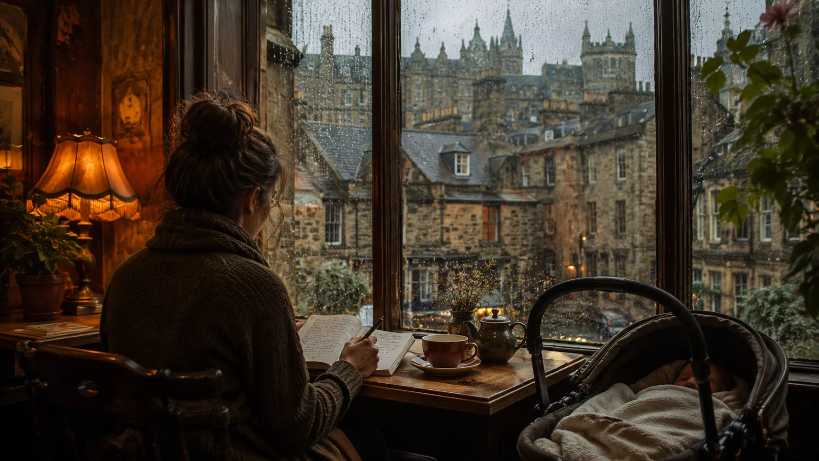 Before the queues, film studios and souvenir wands, there was a pram, a notebook and a writer…